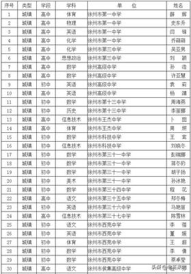 徐州公布“領軍名師、帶頭優師、青年良師”，榮譽榜單助力教育質量提升